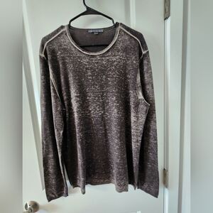 John Varvatos 70% silk and 30% cashmere sweater